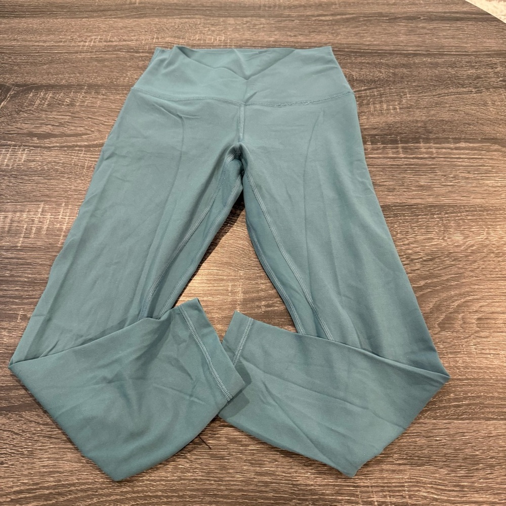 Lululemon Align Cropped Teal Leggings